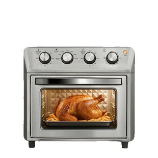 家用25L空炸烤箱不锈钢空气炸锅CE CB欧规美规 Air fryer oven