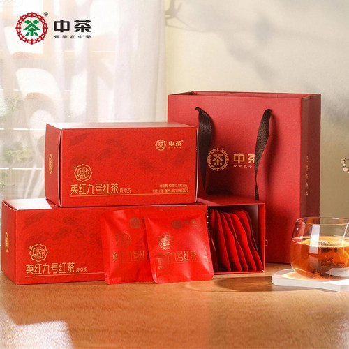 中茶英红九号红茶袋泡茶50g