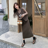 现货！毛呢三件套131-7072P185K268，女装套装/套裙，象礼