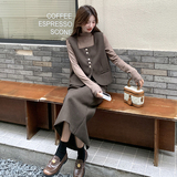 现货！毛呢三件套131-7072P185K268，女装套装/套裙，象礼