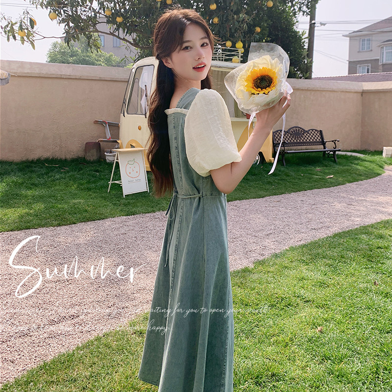 【新款】现货！2024夏季新款牛仔连衣裙131-5956P125K188，女装连衣裙，浙宝131