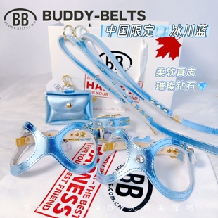【冰川蓝】2025中国限定BuddyBelts加拿大bb胸背狗牵引绳
