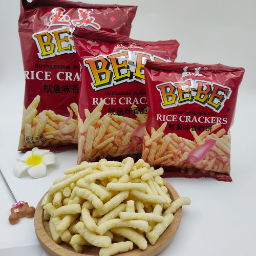 玉美虾条30g儿童膨化食品鱿鱼