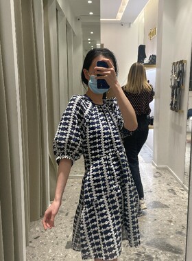 2022专柜正品圆领娃娃短袖荷叶边连衣裙MFPRO02350