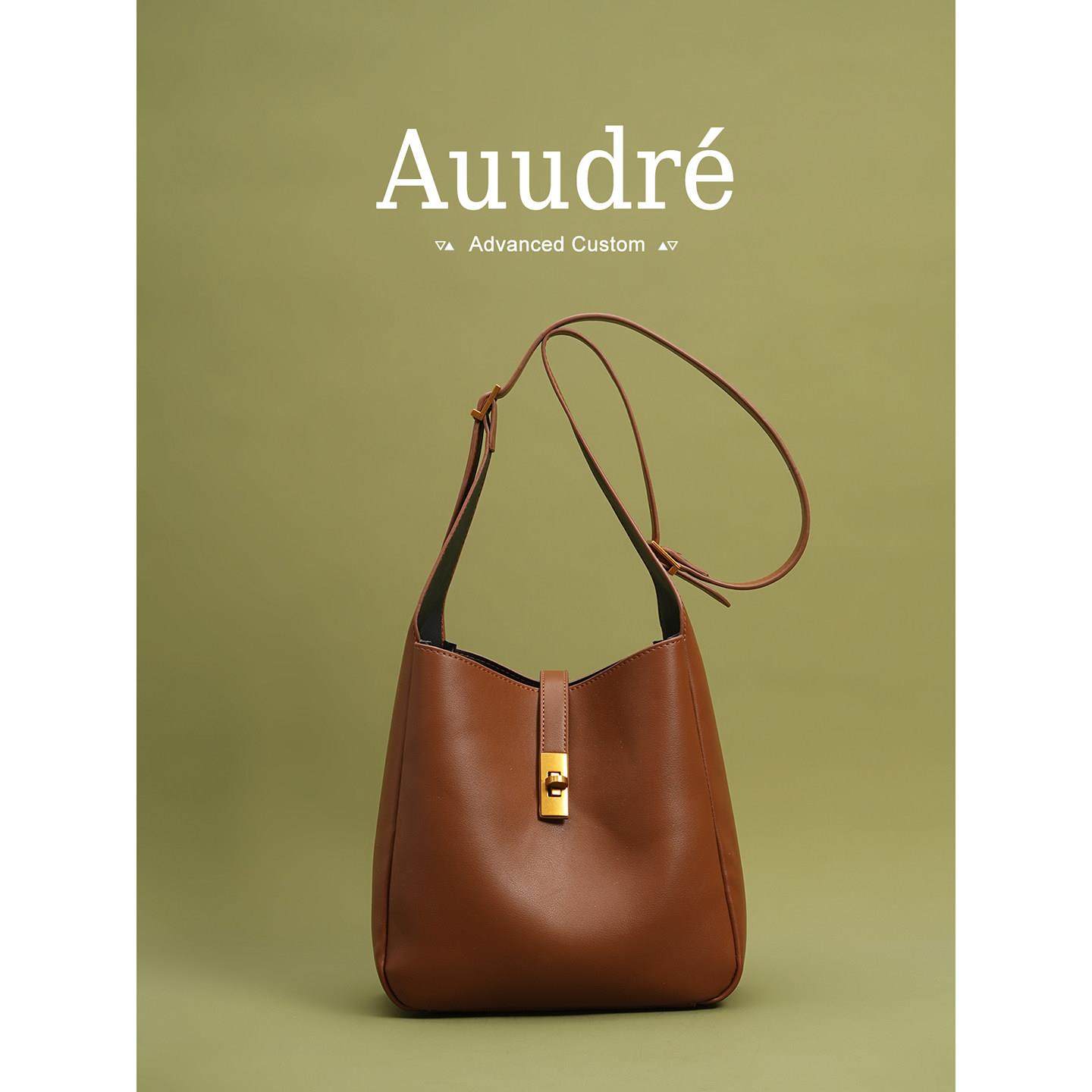 天锚国际简约复古单肩腋下包包女2026新款秋冬大容量通勤斜挎水桶,箱包皮具/热销女包/男包,水桶包,淘宝优惠券,粉丝福利购,淘宝优惠卷