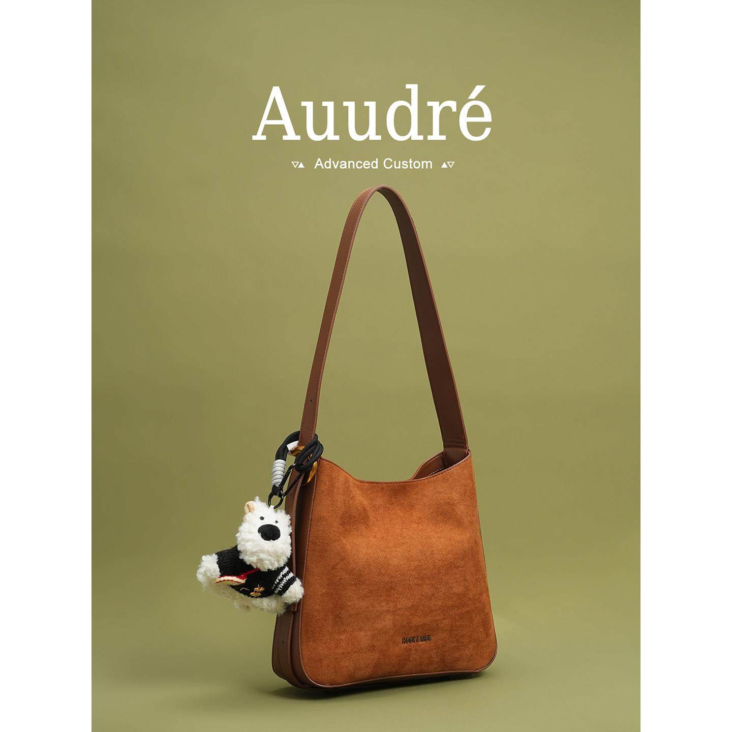 天锚国际简约复古小众单肩腋下包包女式2026新款秋冬通勤斜挎水桶,箱包皮具/热销女包/男包,腋下包,淘宝优惠券,粉丝福利购,淘宝优惠卷