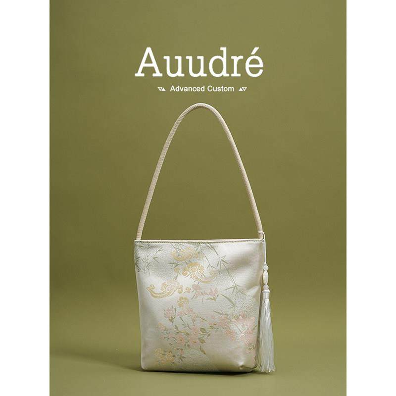 天锚国际新中式国风小众单肩腋下包包女2026新款夏季手提小拎水桶,箱包皮具/热销女包/男包,水桶包,淘宝优惠券,粉丝福利购,淘宝优惠卷