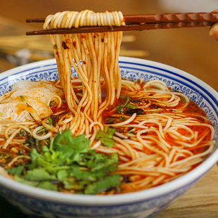 甘肃特产兰州拉面牛肉味面条挂面水煮面带调料包 任选10件 79元