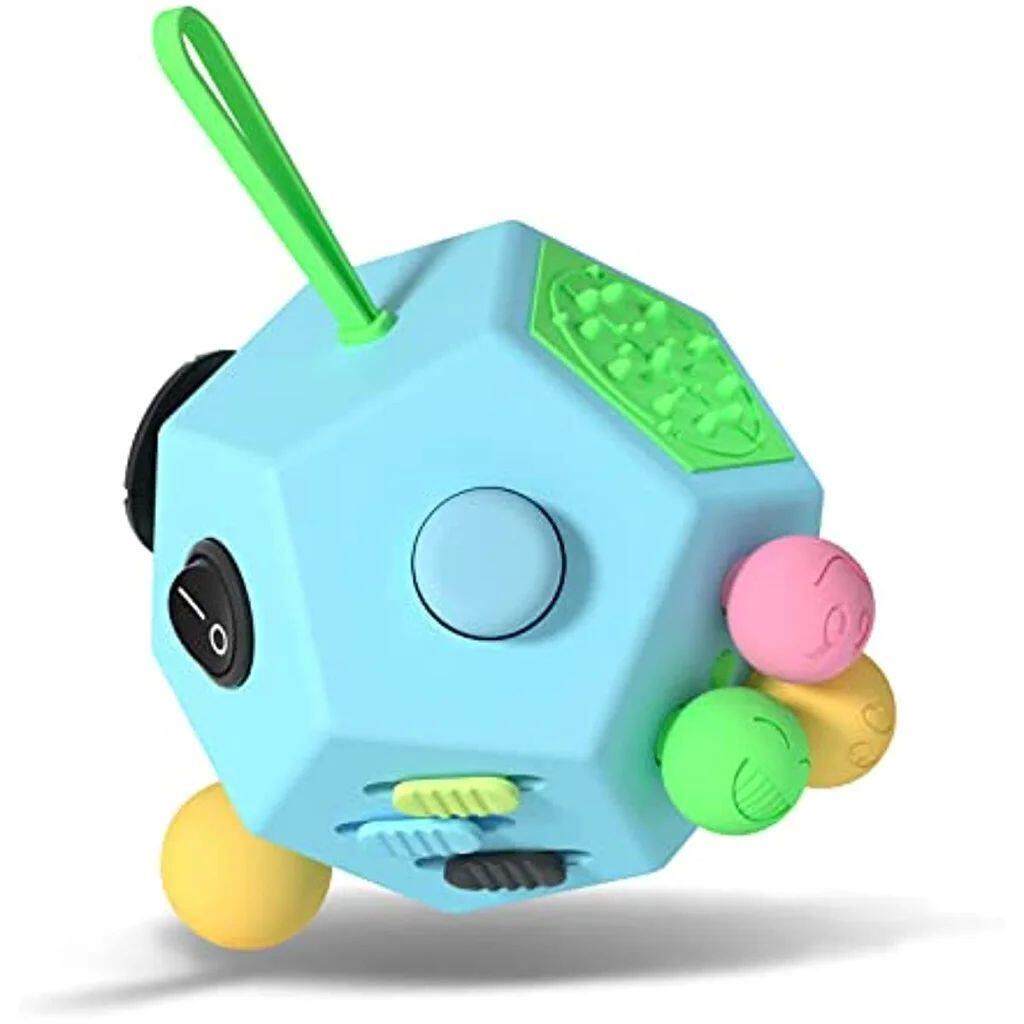 Tidget toys stress pop it Anxiety Relief Finger Toy 12-Sided