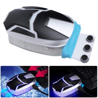 External Laptop Cooling Pads Low Noise Vacuum Cooler USB Fan