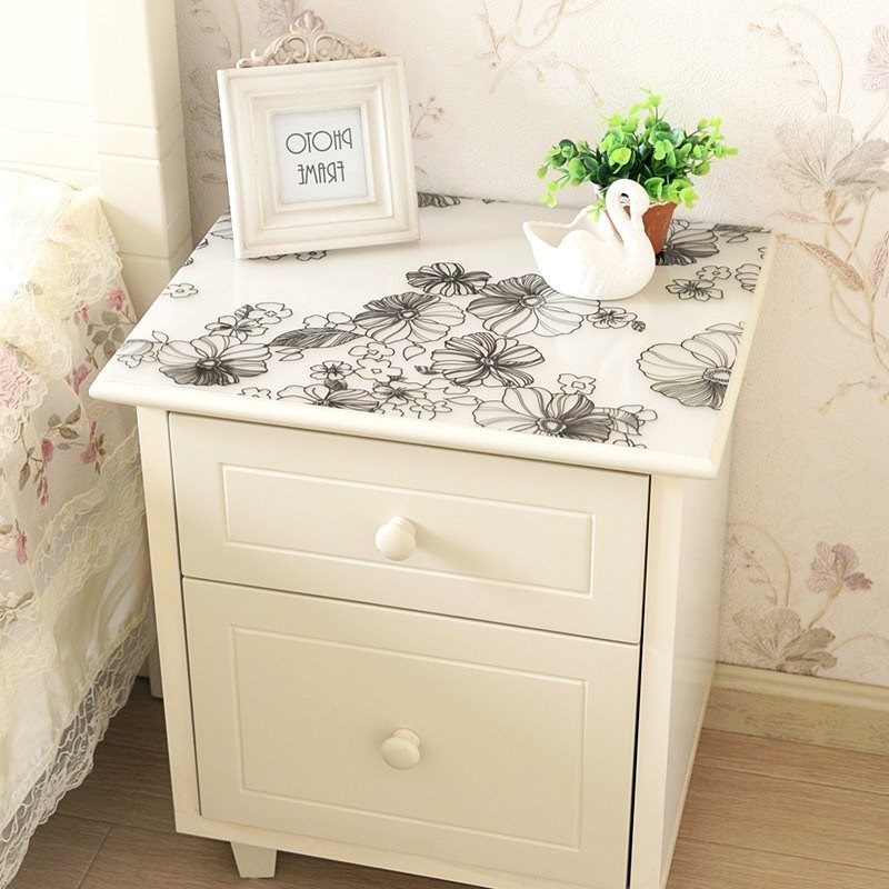 Waterproofing washable bedside table cover PC TV cabinet