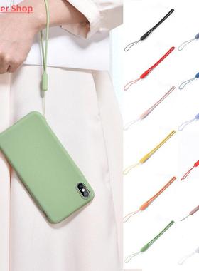Wrist Straps Hand Lanyard Silicone Charms for Mobile Phone
