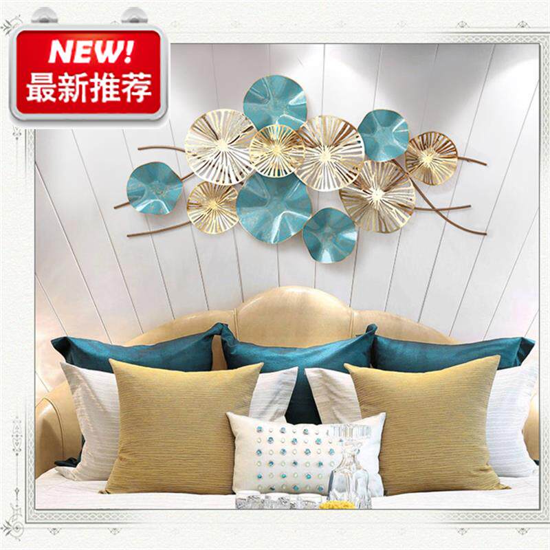 荷叶壁饰r创意沙发背景墙装饰客厅墙面装饰品欧式铁艺壁挂轻奢金|ruв категории Домашний быт, роспись - от Buy2taobao.com для оказания профессиональной услуги покупки агента Taobao