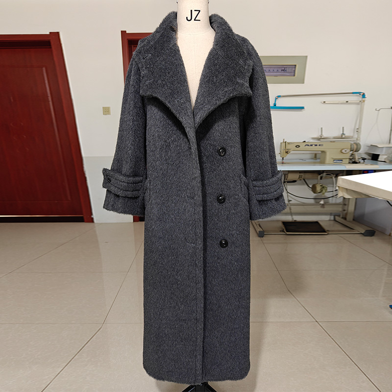 加厚羊驼绒阿尔巴卡高端带里衬