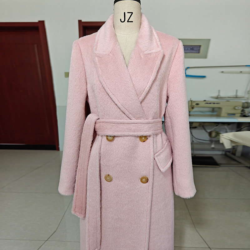 加厚羊驼绒阿尔巴卡奢品高端带里衬白色长款大衣超保暖毛呢外套女,女装/女士精品,毛呢外套,淘宝优惠券,粉丝福利购,淘宝优惠卷