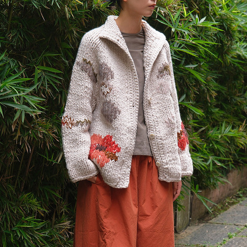 inLESS丨Casey Casey FLORA CARDIGAN 羊毛针织开衫毛衣