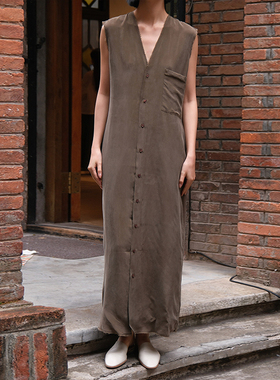 inLESS | Gabriela coll garments 铜氨丝无袖连衣裙