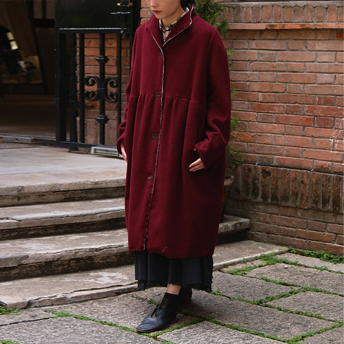 【SALE】HANNOH WESSEL F25308-2 羊毛羊绒外套女