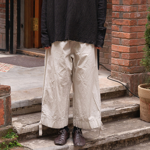 Famiglia SHORT TROUSERS inLESS 纯棉九分裤 Album