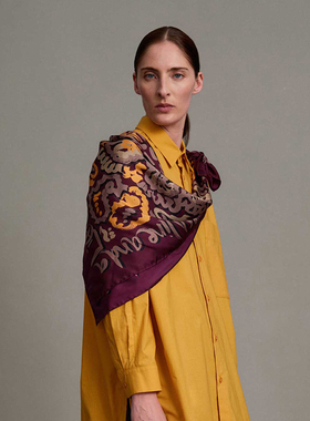 inLESS丨Toogood THE GHILLIE 乡猎人围巾真丝披肩女