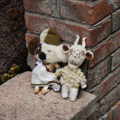 inLESS丨SOPHIE DIGARD 羊毛棉麻可爱玩偶挂件