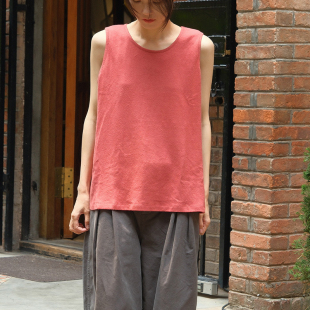 inLESS丨屿麻纪 isola e lino  棉麻针织背心