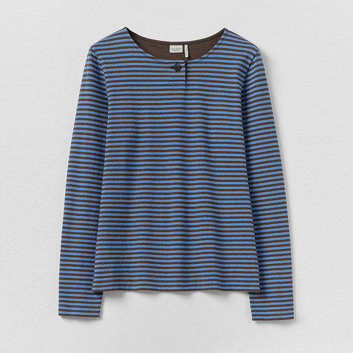 inLESS丨Toast Breezy Stripe Jersey WJEWW04 纯棉条纹T恤上衣女
