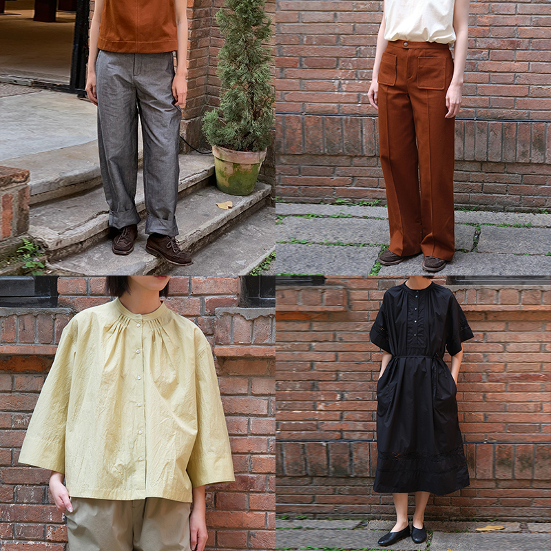 SOEUR【7折合集】 ALOUETTE 灰色休闲长裤女 折扣款不退不换