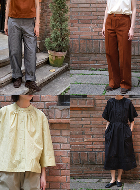 SOEUR【7折合集】 ALOUETTE 灰色休闲长裤女 折扣款不退不换