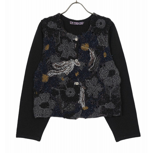 inLESS丨M.&KYOKO Knitted Cardigan 羊毛混纺针织开衫