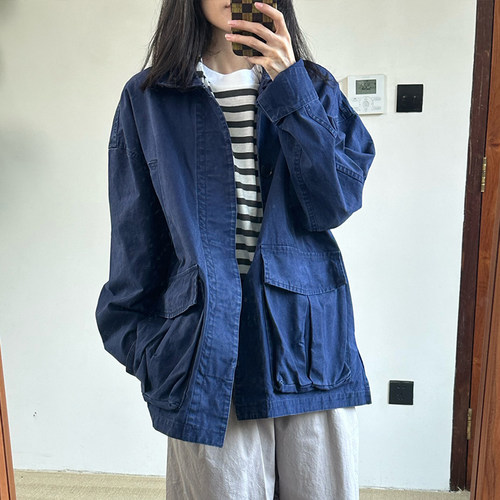 inLESS丨VÉRITÉCOEUR VC-2820 JACKET 纯棉夹克外套女长袖