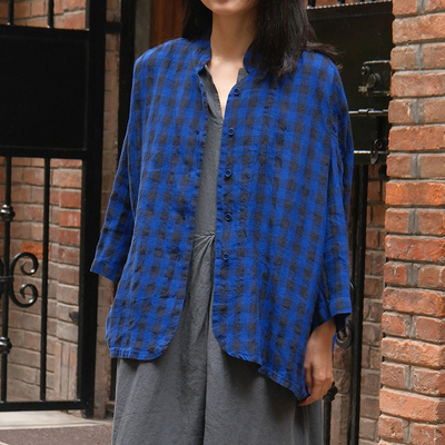 inLESS丨AEQUAMENTE PE26123-5 衬衫格纹女