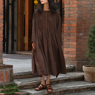 inLESS丨MAISON DE SOIL 纯棉连衣裙宽松长裙