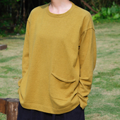 汉麻棉长袖 inLESS T恤 lino 屿麻纪 isola