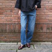 SOEUR VOLAGE JEANS inLESS 纯棉茧型牛仔裤 女