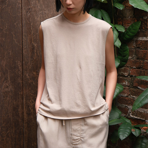 【SALE】Gabriela coll garments ORGANIC COTTON 纯棉无袖T恤