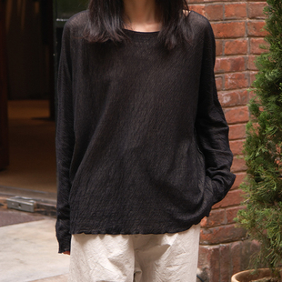 Famiglia inLESS JERSEY 针织套头衫 DOUBLE Album JUMPER