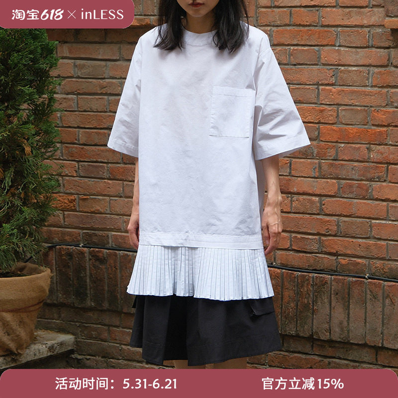 inLESS | Barena 意大利 Abito Goretta 连衣裙女短袖连衣裙