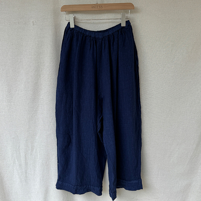 inLESS丨Manuelle Guibal 7071 Pantalon oversize NATSU亚麻长裤