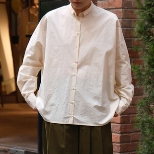 inLESS丨Apuntob P1818/TS901 素色府绸衬衫纯棉长袖上衣女