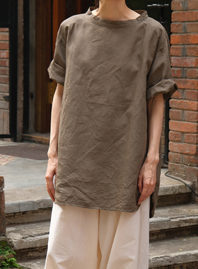 inLESS | MITTAN 汉麻套头上衣