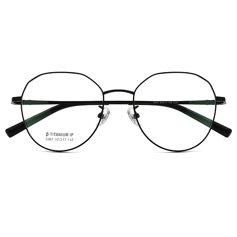 纯钛超轻眼镜框女高度近视眼镜女超轻小脸可配度数小镜框学生