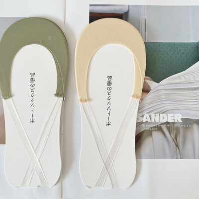 高板鞋半掌吊带隐形袜子船袜夏季