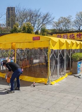 推拉棚雨棚博阳福州地区上门测量