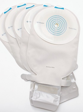 康乐保一件式平面开口袋10458便袋造口袋造瘘袋柔软贴合直肠粪代