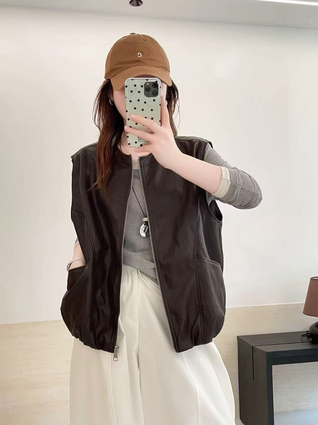 女装春秋新款时尚个性拼接欧根纱设计感中长款圆领短袖T恤上衣潮