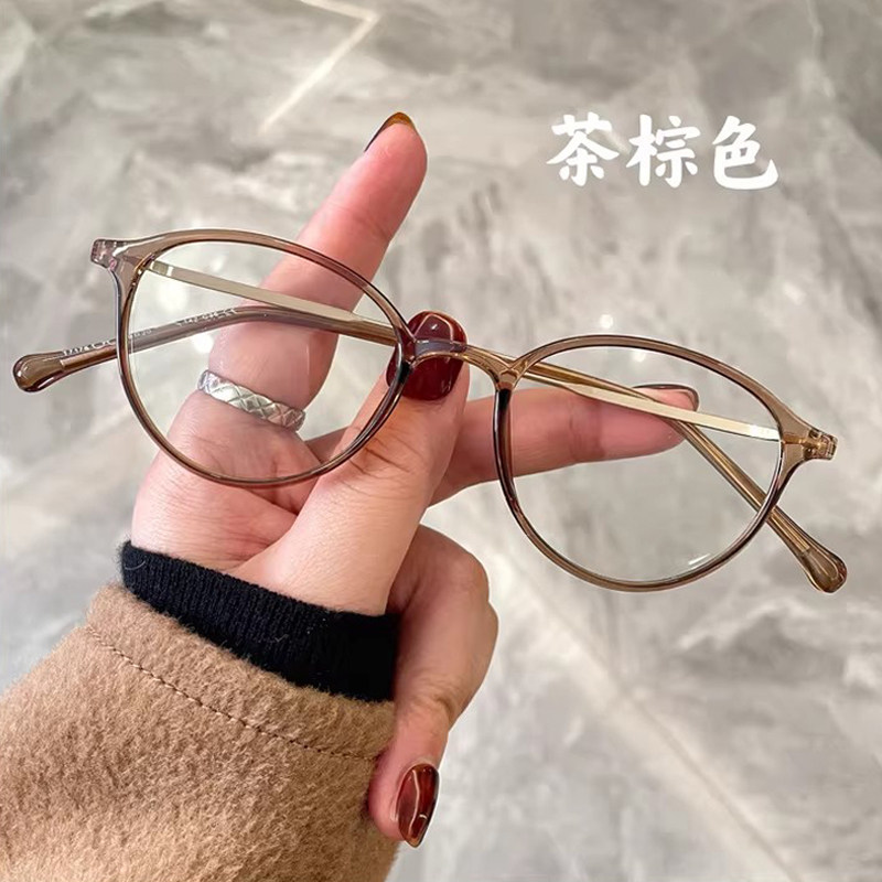 近视眼镜小脸眼镜框架近视女ins风可配高度数镜片素颜眼睛平光镜