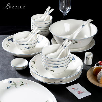 Luzerne疏影暗香28头餐具套装