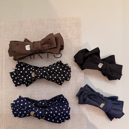 学院风波点金标蝴蝶结香蕉夹竖夹