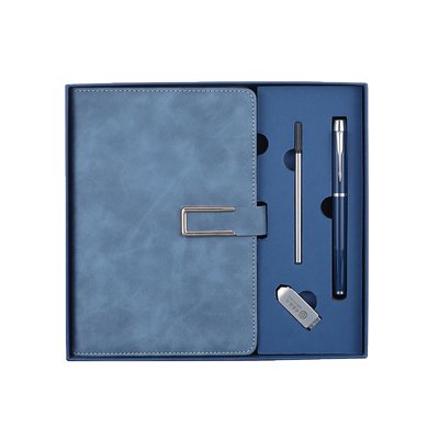 商务笔记本套装礼盒定制LOGO